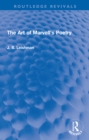 The Art of Marvell's Poetry - eBook