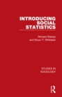 Introducing Social Statistics - eBook