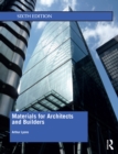 Materials for Architects and Builders - eBook