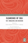 Clearchus of Soli : Text, Translation, and Discussion - eBook