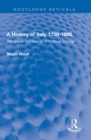 A History of Italy 1700-1860 : The Social Constraints of Political Change - eBook