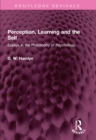 Perception, Learning and the Self : Essays in the Philosophy of Psychology - eBook