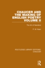Chaucer and the Making of English Poetry, Volume 2 : The Art of Narrative - eBook