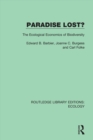Paradise Lost? : The Ecological Economics of Biodiversity - eBook