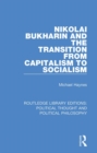 Nikolai Bukharin and the Transition from Capitalism to Socialism - eBook