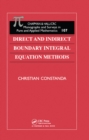 Direct and Indirect Boundary Integral Equation Methods - eBook