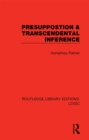 Presuppostion & Transcendental Inference - eBook