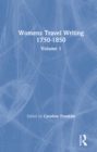 Womens Travel Writing 1750-1850 - eBook