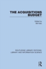 The Acquisitions Budget - eBook