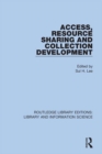 Access, Resource Sharing and Collection Development - eBook