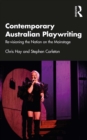Contemporary Australian Playwriting : Re-visioning the Nation on the Mainstage - eBook
