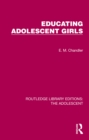 Educating Adolescent Girls - eBook