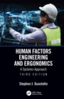 Human Factors Engineering and Ergonomics : A Systems Approach - eBook