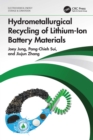 Hydrometallurgical Recycling of Lithium-Ion Battery Materials - eBook