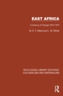 East Africa : A Century of Change 1870-1970 - eBook