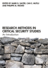 Research Methods in Critical Security Studies : An Introduction - eBook