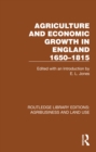 Agriculture and Economic Growth in England 1650-1815 - eBook