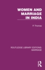 Women and Marriage in India - eBook