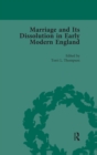 Marriage and Its Dissolution in Early Modern England, Volume 1 - eBook