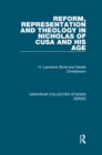 Reform, Representation and Theology in Nicholas of Cusa and His Age - eBook