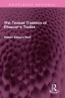 The Textual Tradition of Chaucer's Troilus - eBook