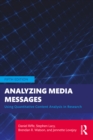 Analyzing Media Messages : Using Quantitative Content Analysis in Research - eBook
