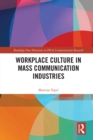 Workplace Culture in Mass Communication Industries - eBook