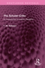 The Scholar-Critic : An Introduction to Literary Research - eBook