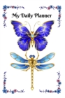 Blue and Gold Butterfly and Dragonfly Planner - Book