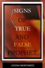 Signs of false and true prophets - Book