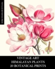 Vintage Art : Himalayan Plants 20 Botanical Prints: Ephemera for Framing, Collage, Decoupage and Junk Journals - Book