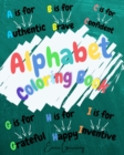 Alphabet Coloring Book : Wonderful ABC Coloring Book for Kids Fun with Letters - Book