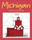Michigan Coloring Book : Adults Coloring Books Featuring Michigan City & Landmark - Book