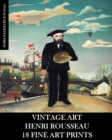 Vintage Art : Henri Rousseau: 18 Fine Fine Art Prints - Book