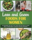 Lean and Green Foods for Women - Dr. McAdams Light Diet Plan - Book