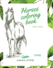 Horses Coloring Book : Horses Coloring Book for Kids: Horse Coloring Book For kids 30 Big, Simple and Fun Designs: Ages 3-8, 8.5 x 11 Inches - Book