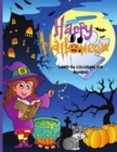 Happy Halloween Libro da colorare per bambini : Carino Libro Da Colorare Di Halloween Per Bambini - Book
