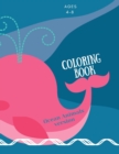 Coloring book with ocean animals : Coloring Book for Kids with Ocean Animals: Magical Coloring Book for Girls, Boys, and Anyone Who Loves Animals- 42 pages with single sided pages - Book