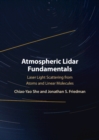 Atmospheric Lidar Fundamentals : Laser Light Scattering from Atoms and Linear Molecules - eBook
