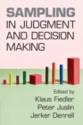 Sampling in Judgment and Decision Making - Book