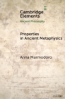 Properties in Ancient Metaphysics - Book