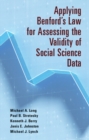 Applying Benford's Law for Assessing the Validity of Social Science Data - Book