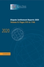 Dispute Settlement Reports 2020: Volume 2, Pages 519 to 1146 - Book