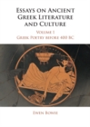 Essays on Ancient Greek Literature and Culture - eBook