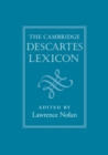 The Cambridge Descartes Lexicon - Book