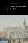 Preclassical Conflict of Laws - Book
