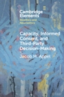 Capacity, Informed Consent and Third-Party Decision-Making - Book