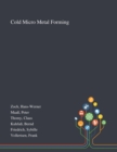 Cold Micro Metal Forming - Book