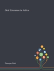 Oral Literature in Africa - Book