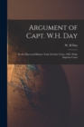 Argument of Capt. W.H. Day : in the Haywood-Skinner Trial, October Term, 1903, Wake Superior Court - Book